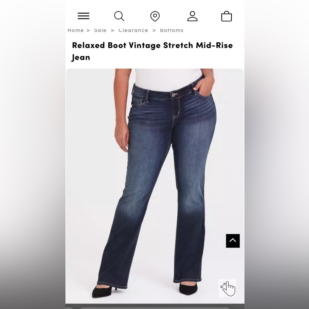 Torrid NWT size 18 bootcut jeans